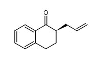 (R)-(-)-2-allyl-1-tetralone Structure