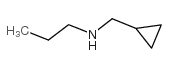 N-丙基环丙甲胺结构式