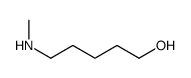 5-(甲基氨基)-1-戊醇结构式