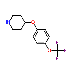 4-(4-(Trifluoromethyl)Phenoxy)Piperidine Structure