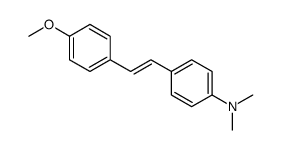 4-[(E)-2-(4-methoxyphenyl)ethenyl]-N,N-dimethylaniline Structure