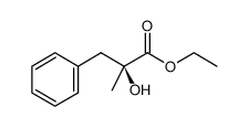 (S)-2-羟基-2-甲基-3-苯基丙酸乙酯结构式