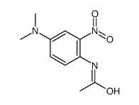 N-[4-(Dimethylamino)-2-nitrophenyl]acetamide结构式