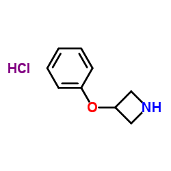 3-苯氧基氮杂环丁烷盐酸盐结构式
