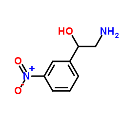 2-Amino-1-(3-nitrophenyl)ethanol Structure