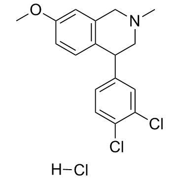 Diclofensine (hydrochloride) Structure