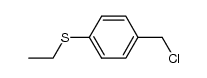 4-(ethylthio)benzyl chloride Structure