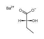 Ba (R)-2-hydroxybutyrate结构式