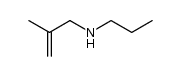 methallyl-propyl-amine结构式