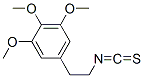 2-(3,4,5-Trimethoxyphenyl)ethyl isothiocyanate Structure
