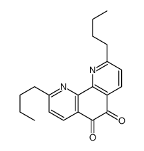 2,9-dibutyl-1,10-phenanthroline-5,6-dione Structure