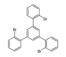 1,3,5-三(2-溴苯基)苯结构式