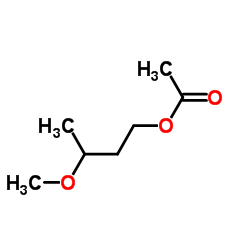 3-甲氧基丁基乙酸酯结构式