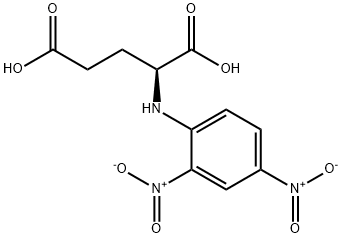 N-(2,4-Dinitrophenyl)-L-glutamic acid Structure