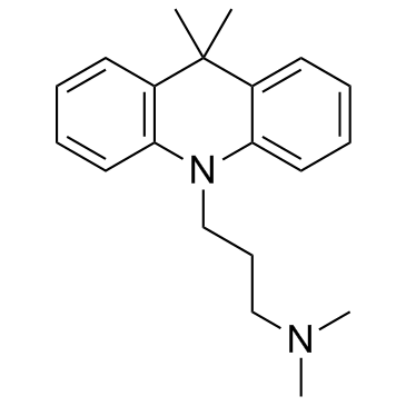 Dimetacrine Structure