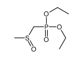 1-[ethoxy(methylsulfinylmethyl)phosphoryl]oxyethane结构式
