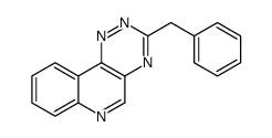 3-benzyl-[1,2,4]triazino[5,6-c]quinoline结构式