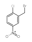 2-(溴甲基)-1-氯-4-硝基苯结构式