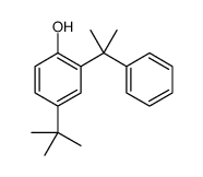 4-tert-butyl-2-(2-phenylpropan-2-yl)phenol结构式