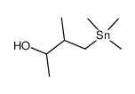 3-Methyl-4-(trimethylstannyl)-2-butanol Structure