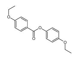 (4-ethoxyphenyl) 4-ethoxybenzoate结构式