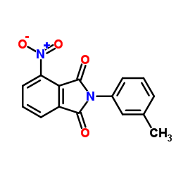 4-Nitro-2-m-tolyl-isoindole-1,3-dione Structure