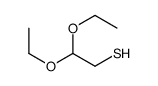 2,2-diethoxyethanethiol结构式