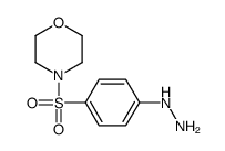 4-[(4-肼基苯基)磺酰基]吗啉结构式