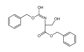 N-CBZ-D-丝氨酸苄酯结构式