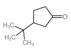 Cyclopentanone, 3-(1,1-dimethylethyl)- Structure