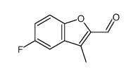 3,5-DIMETHYL-BENZOFURAN-2-CARBALDEHYDE结构式