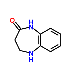 1,3,4,5-四氢-苯并[b][1,4]二氮杂卓-2-酮结构式