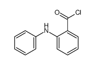Benzoyl chloride, 2-(phenylamino)- Structure
