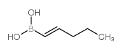 (1E)-(戊-1-烯-1-基)硼酸结构式