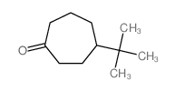 Cycloheptanone,4-(1,1-dimethylethyl)- Structure