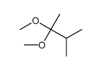 2,2-Dimethoxy-3-methylbutane结构式