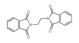 2-[2-(1,3-dioxoisoindol-2-yl)ethyl]isoindole-1,3-dione Structure