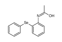 N-(2-phenylselanylphenyl)acetamide Structure