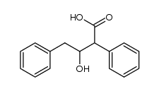 3-hydroxy-2,4-diphenyl-butyric acid Structure