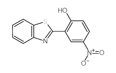 (6Z)-6-(3H-benzothiazol-2-ylidene)-4-nitro-cyclohexa-2,4-dien-1-one Structure