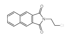 2-(2-chloroethyl)benzo[f]isoindole-1,3-dione Structure