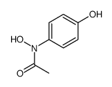 N-hydroxyacetaminophen结构式
