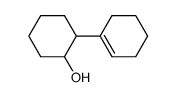 2-(1-cyclohexen-1-yl)cyclohexanol结构式