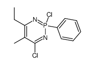 2,4-dichloro-6-ethyl-5-methyl-2-phenyl-2λ5-[1,3,2]diazaphosphinine Structure