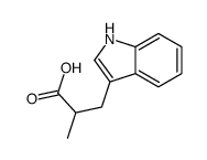 1H-Indole-3-propanoicacid,-alpha--methyl-(9CI) structure