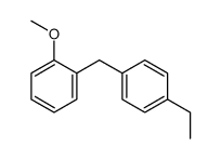 Benzene, 1-[(4-ethylphenyl)methyl]-2-methoxy- (9CI)结构式