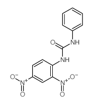 1-(2,4-dinitrophenyl)-3-phenylurea结构式