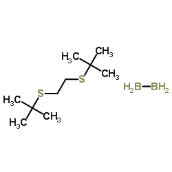 1,2-双(叔丁基硫代)乙烷硼烷络合物结构式