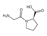 1-甘氨酰-D-脯氨酸结构式
