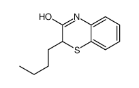 2-丁基-2H-1,4-苯并噻嗪-3(4h)-酮结构式